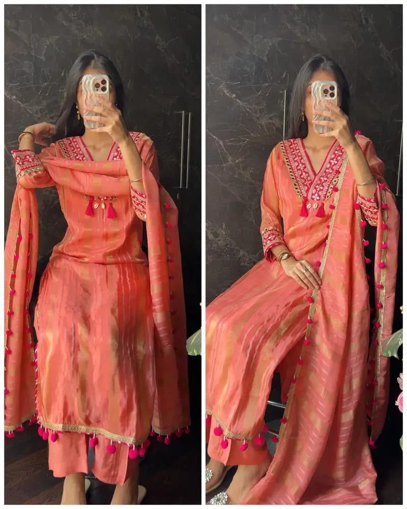 Exclusive Party Wear SILK Suit