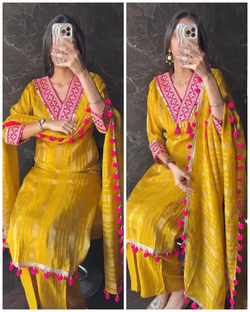 Exclusive Party Wear SILK Suit