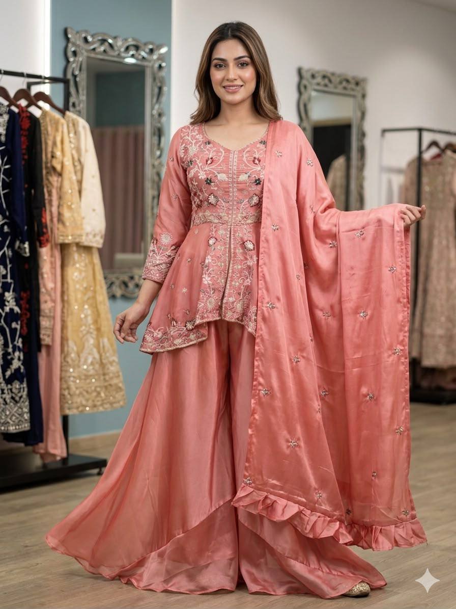 Exclusive Wedding Collection Palazzo Set