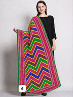 Premium Chinon Silk  Printed Ethnic Dupatta