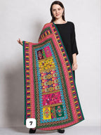 Premium Chinon Silk  Printed Ethnic Dupatta
