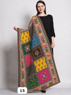 Premium Chinon Silk  Printed Ethnic Dupatta