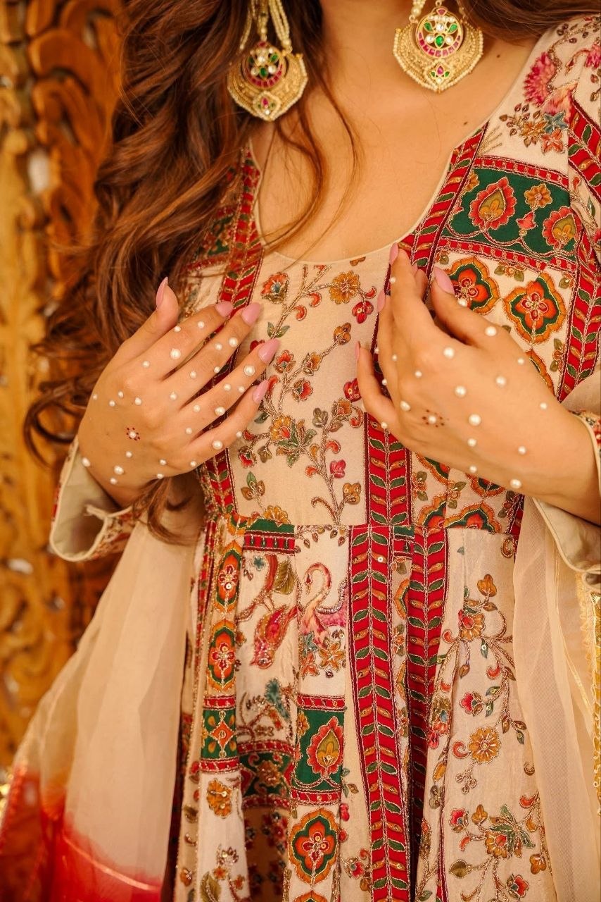 Exclusive Party Wear Silk Gown