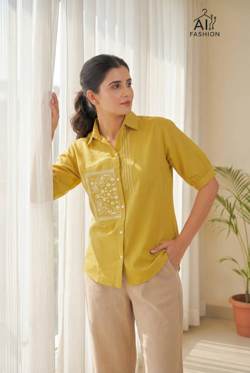 Classy Shirt Collection with Embroidery work