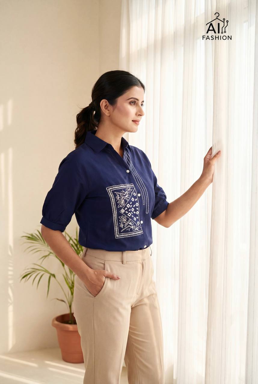 Classy Shirt Collection with Embroidery work
