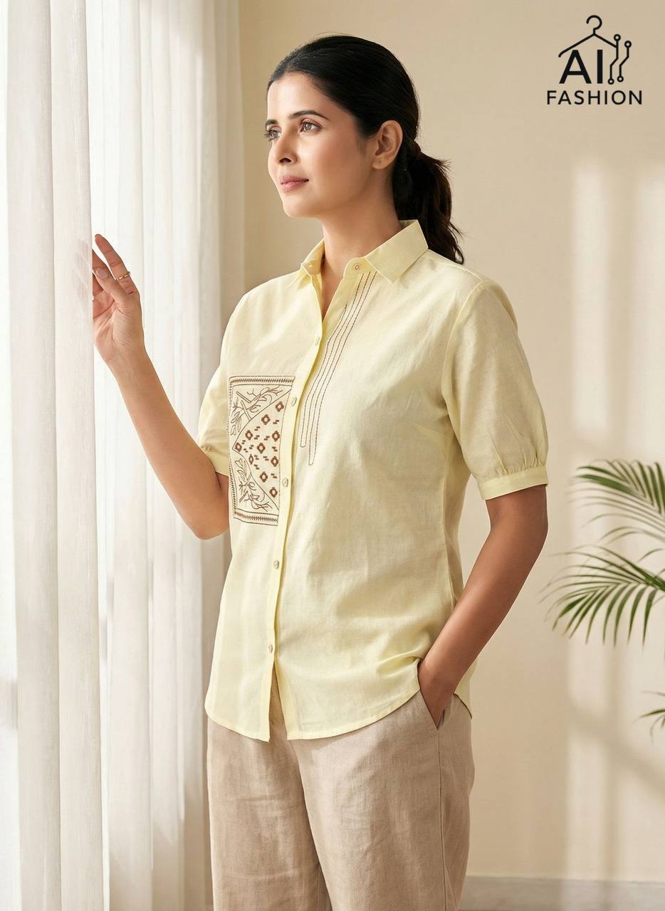 Classy Shirt Collection with Embroidery work