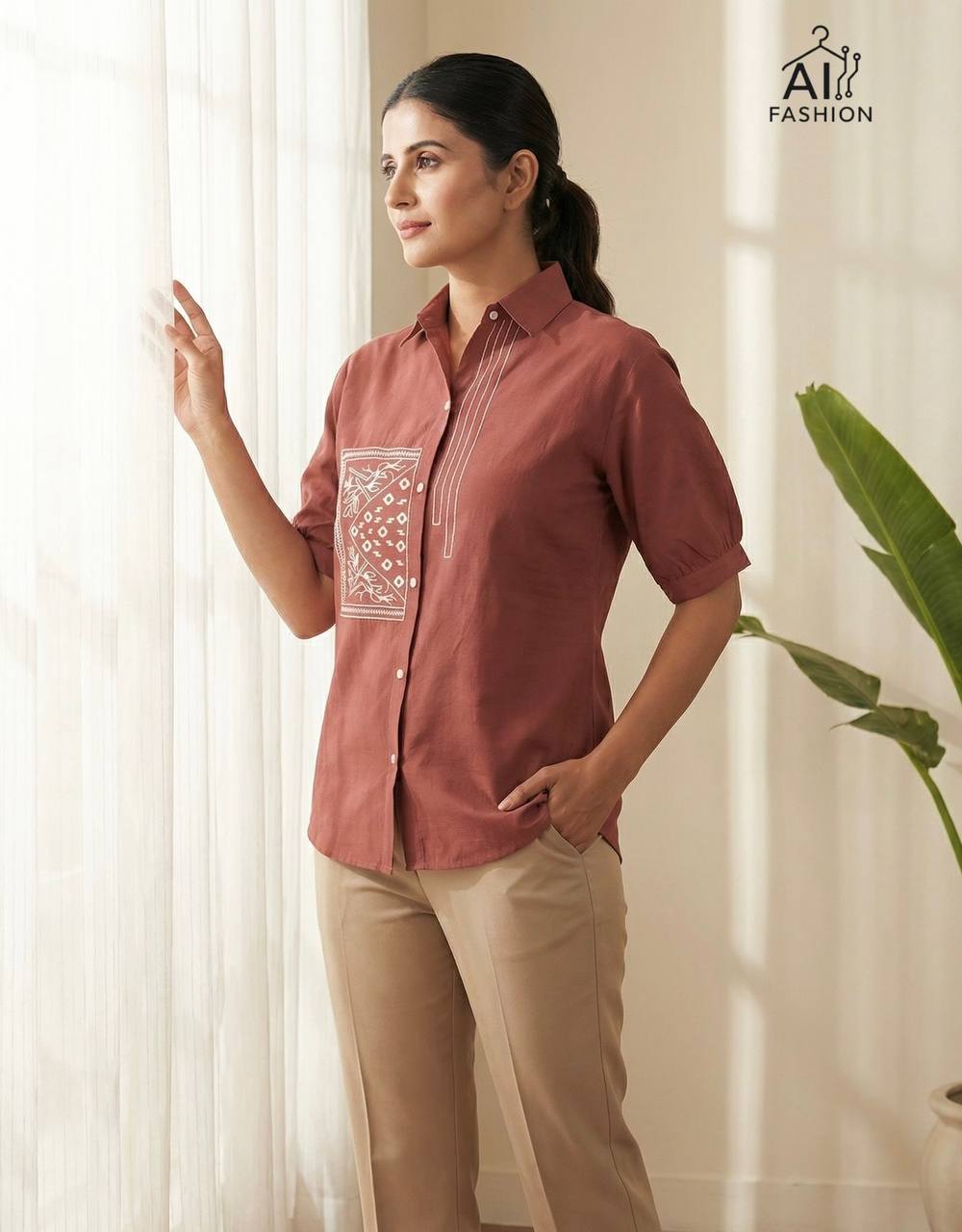 Classy Shirt Collection with Embroidery work
