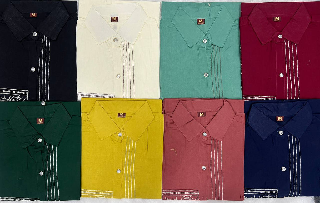 Classy Shirt Collection with Embroidery work
