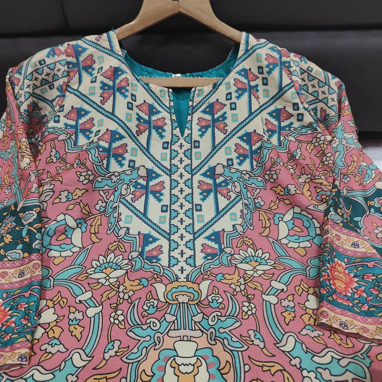 New Plus Size Maslin SIlk Co-ord Set