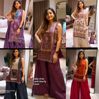 Trendy Maslin Silk Co-ord Set Collection