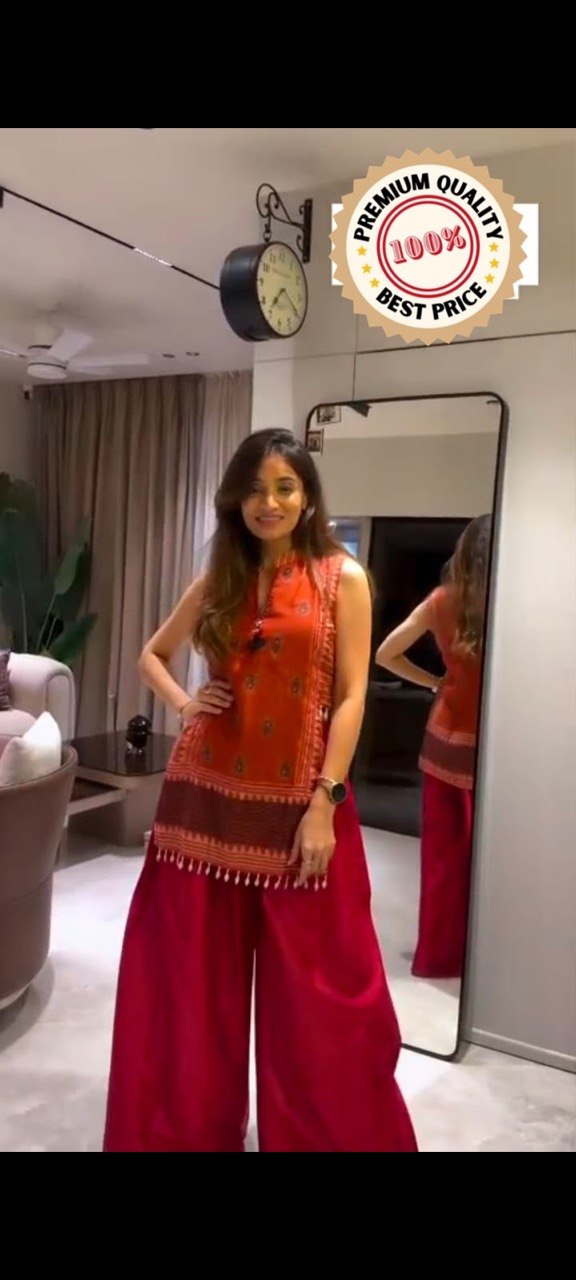 Trendy Maslin Silk Co-ord Set Collection
