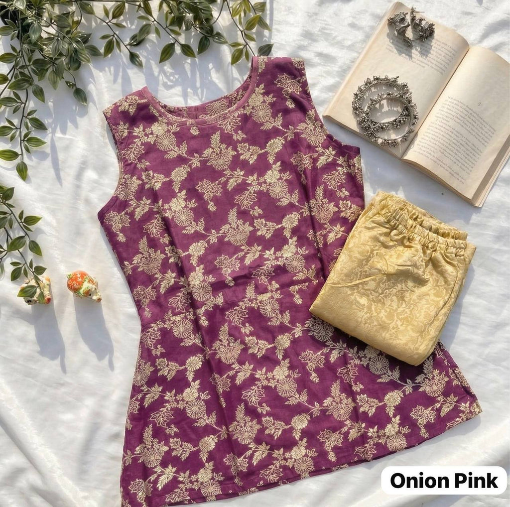 Premium Banarasi Co-ord Set Collection