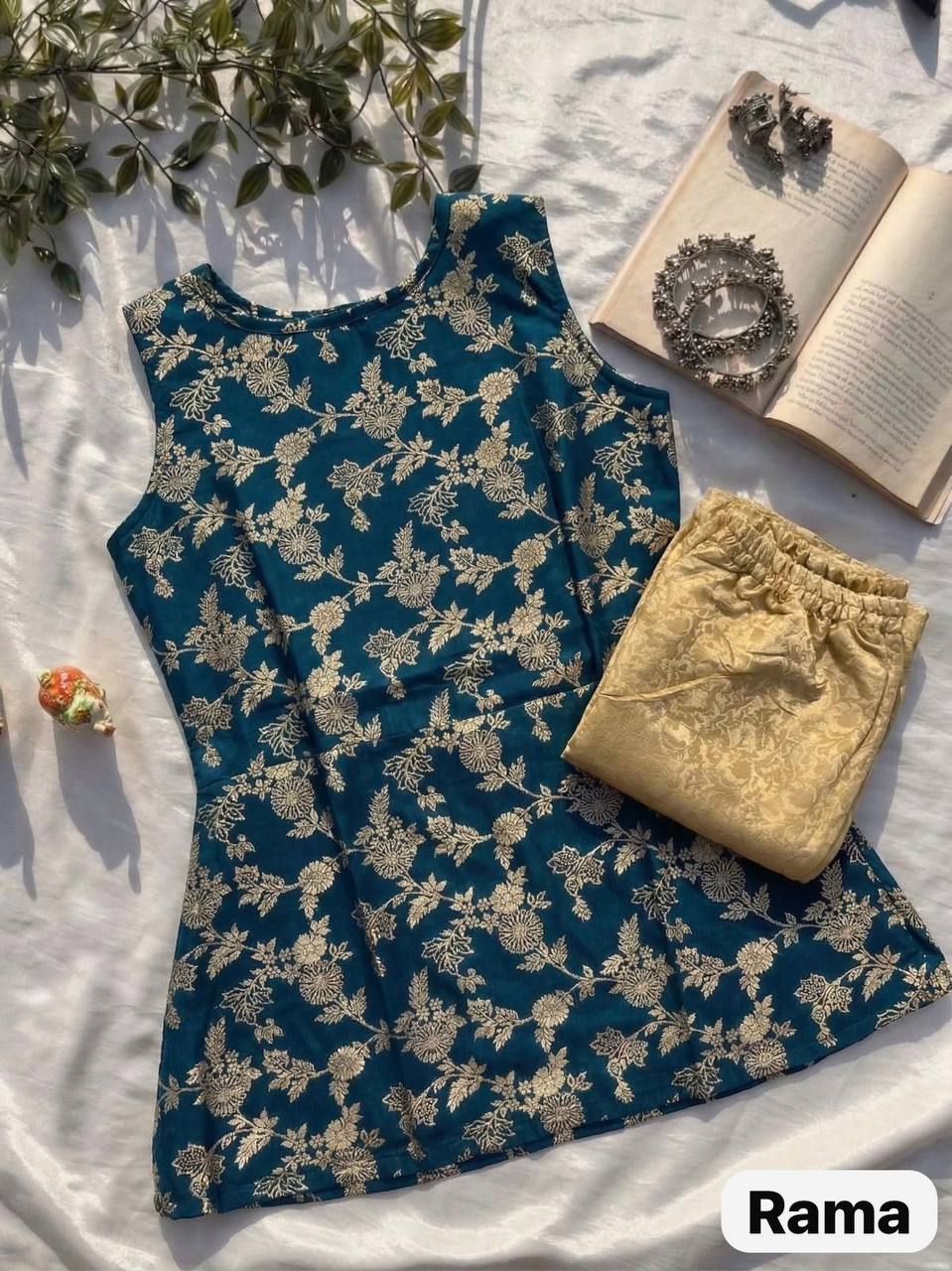 Premium Banarasi Co-ord Set Collection