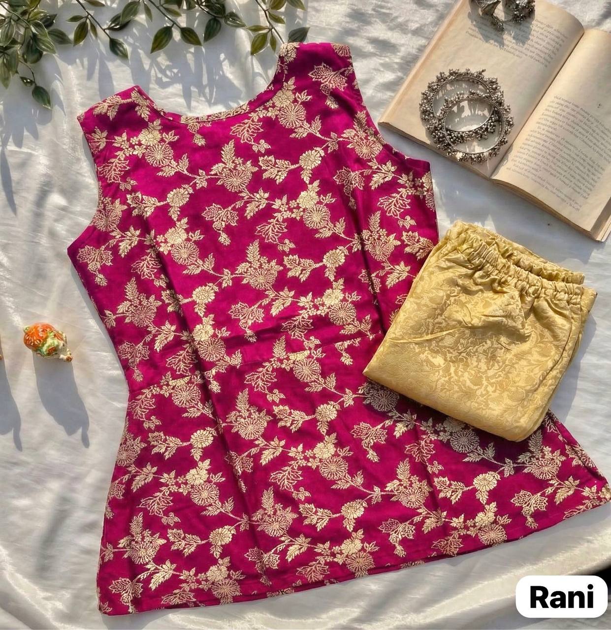 Premium Banarasi Co-ord Set Collection