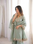 Premium Trendy Party wear Palazzo Set