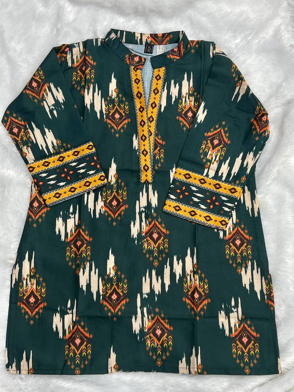 New Cotton Printed Daily Wear Top Collection