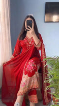 Premium Maslin Silk Party Wear Suit