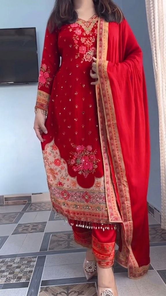 Premium Maslin Silk Party Wear Suit