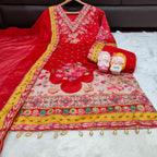 Premium Maslin Silk Party Wear Suit