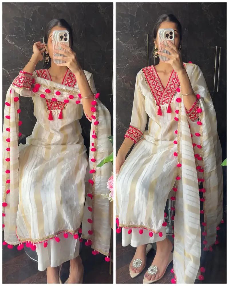 Exclusive Party Wear SILK Suit