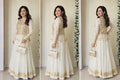 New Designer Gown with Mirror Work Jacket