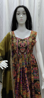 New Party Wear Silk Gown in Plus size