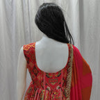 New Party Wear Silk Gown in Plus size