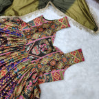 New Party Wear Silk Gown in Plus size