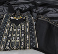 Exclusize Shimmer Silk Suit with Mirror work