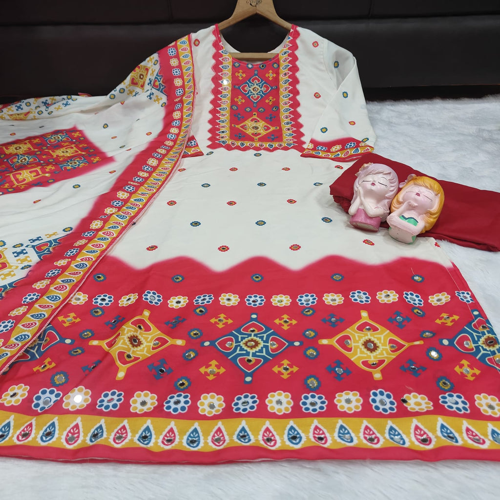 Premium  Designer Maslin SILK sUIT