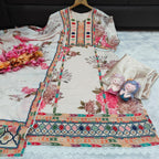 New Party wear Maslin Silk Suit