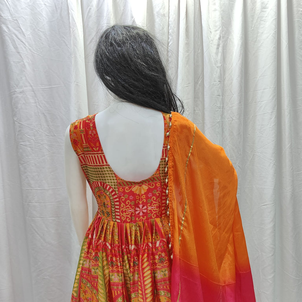 Exclusive Royal Ethnic Gown with Handwork