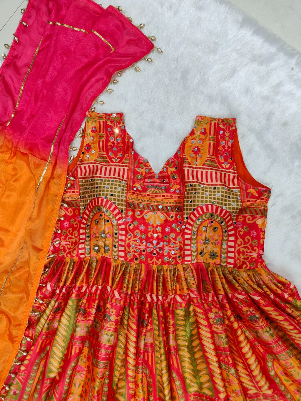 Exclusive Royal Ethnic Gown with Handwork