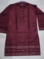 Exclusive Men's Party Wear Embriodery Kurta Pyjama Set
