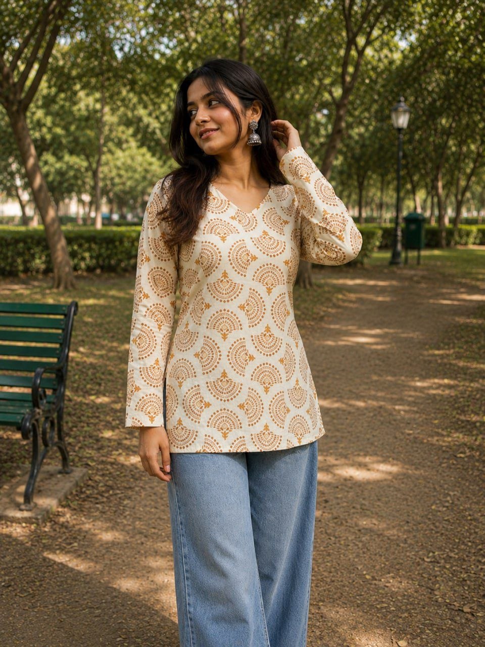 Casual Pure Cotton Printed Tunic Collection