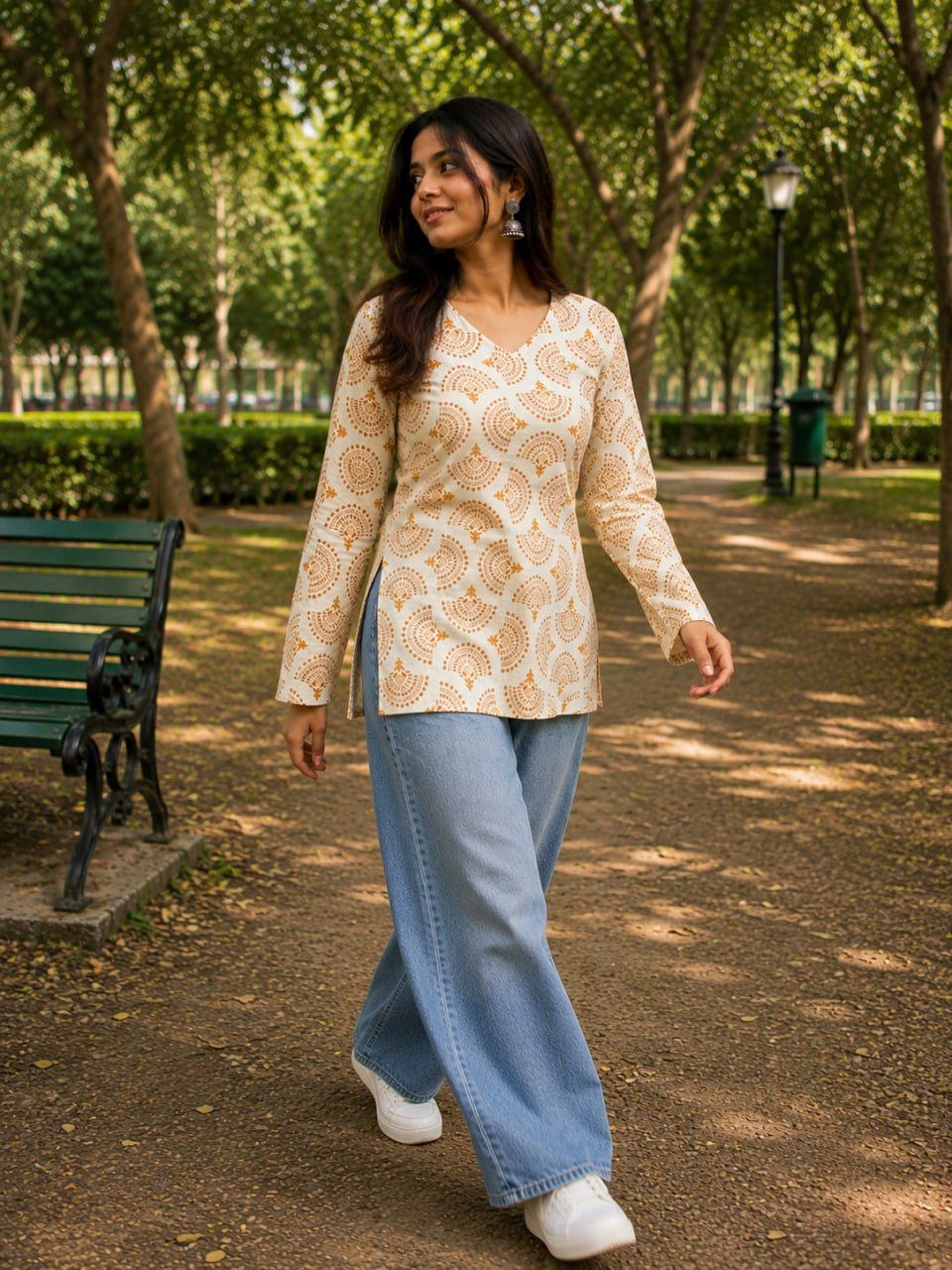 Casual Pure Cotton Printed Tunic Collection