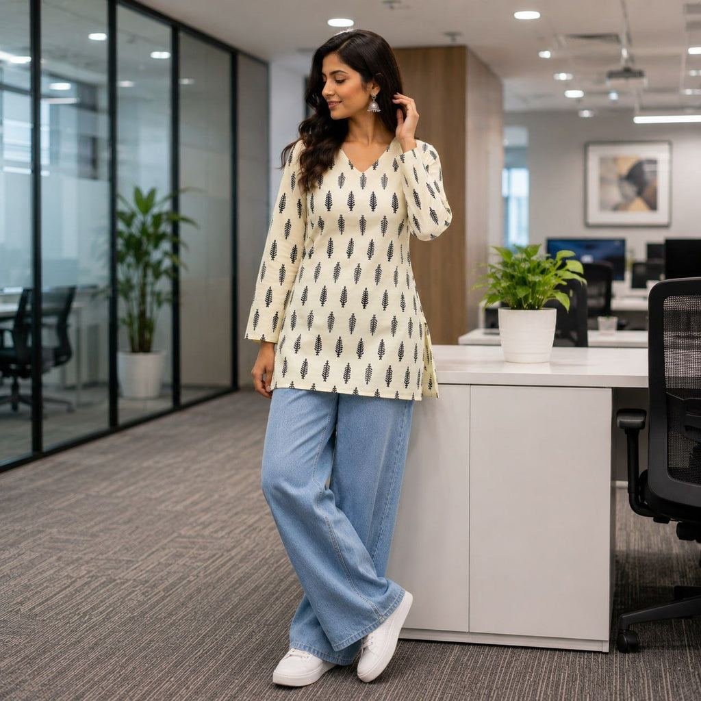 Casual Pure Cotton Printed Tunic Collection