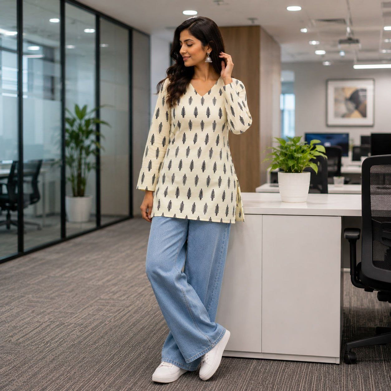 Casual Pure Cotton Printed Tunic Collection