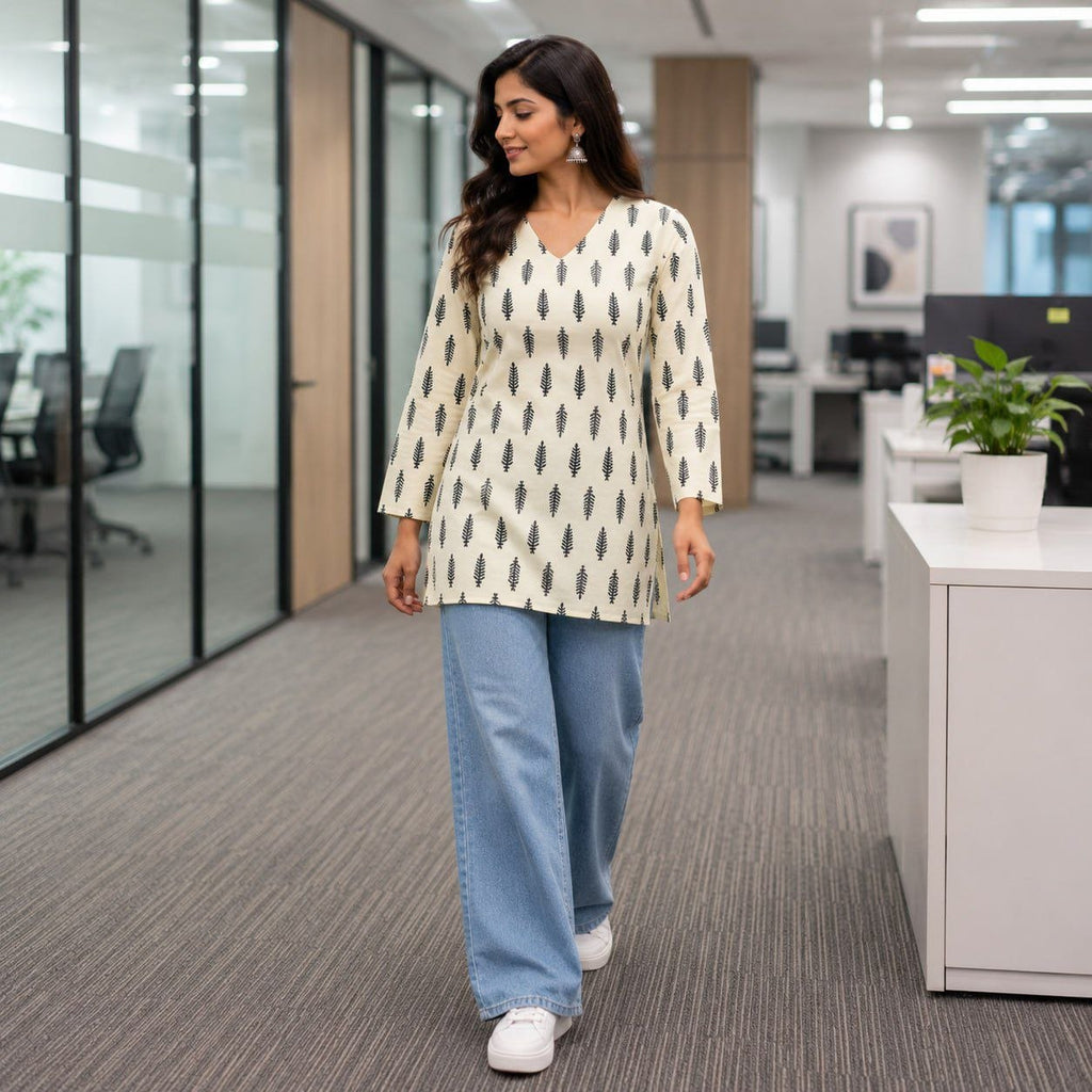 Casual Pure Cotton Printed Tunic Collection