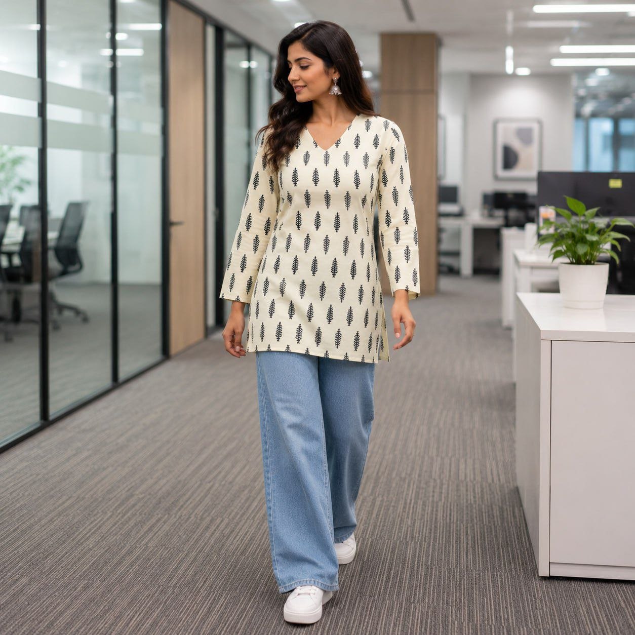 Casual Pure Cotton Printed Tunic Collection