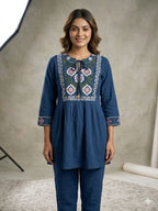 New  Designer Rayon Embriodery Top Collection