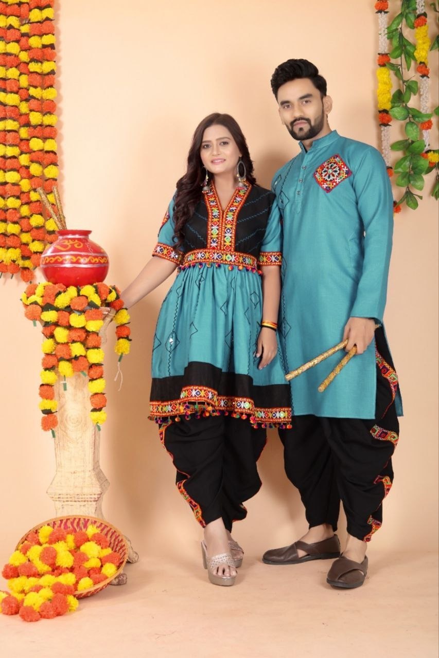 Navratri Special Kediya Set For Couple