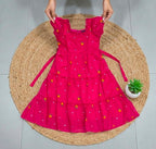 New Chanderi Cotton Maxi Dress