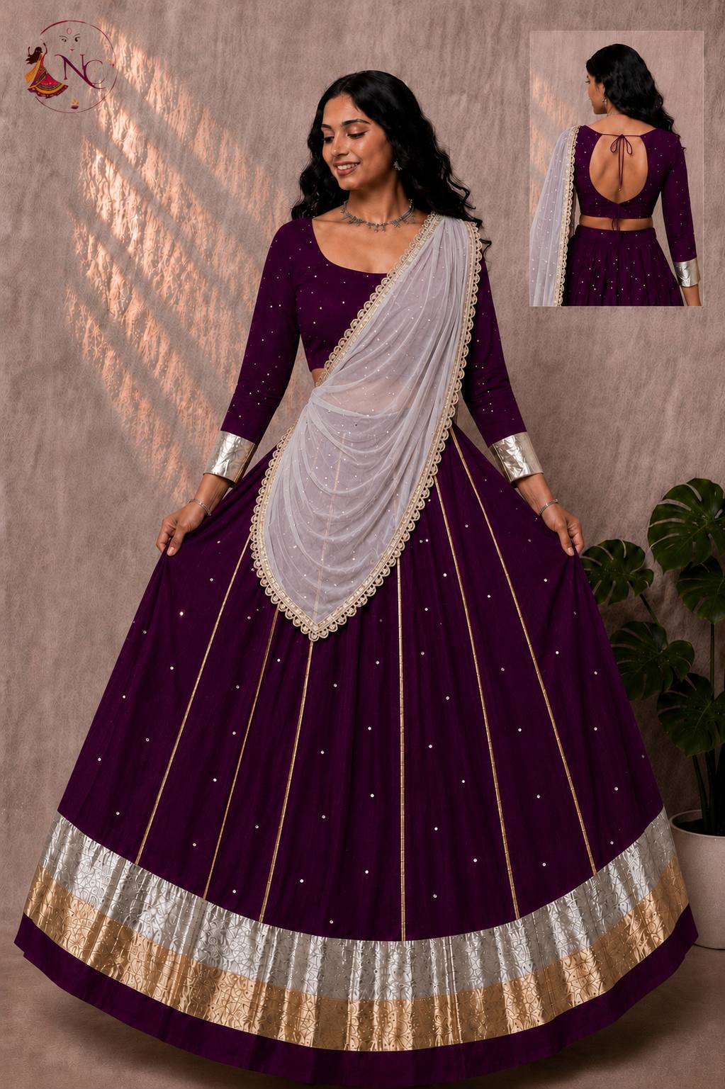 Premium  Rayon Lehenga Blouse Dupatta Set for Festival