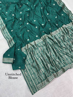 Premium Linen Cotton Jacquard Saree