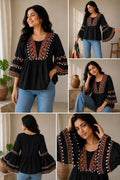 Festive Rayon Gamthi Work Top Collection