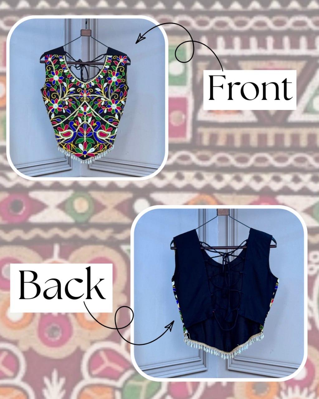 Festive Rayon Kutchi Work Blouse Collection
