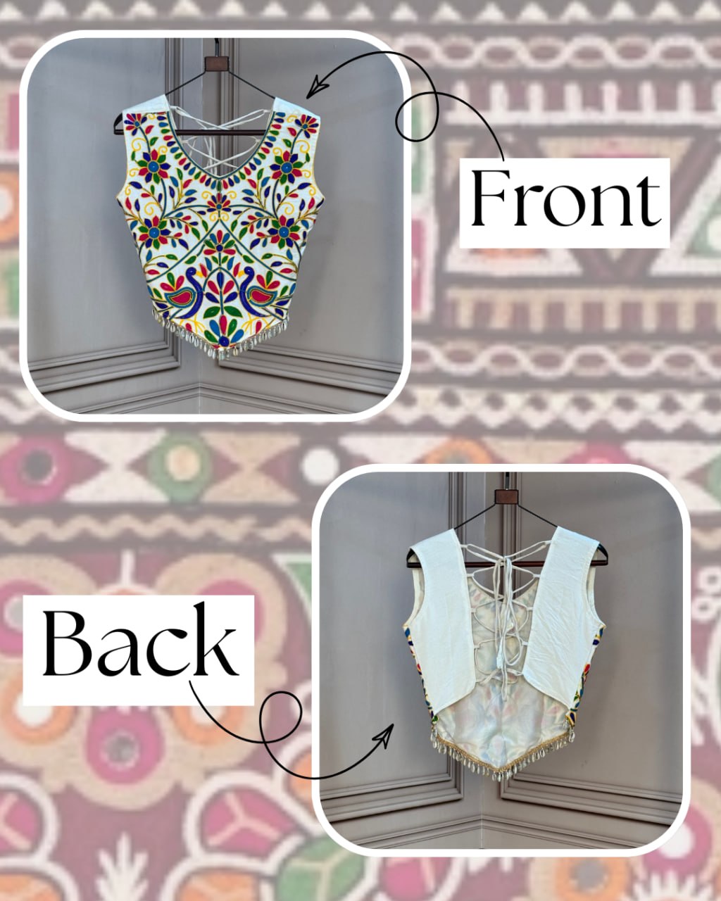 Festive Rayon Kutchi Work Blouse Collection