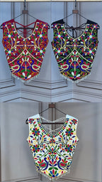 Festive Rayon Kutchi Work Blouse Collection