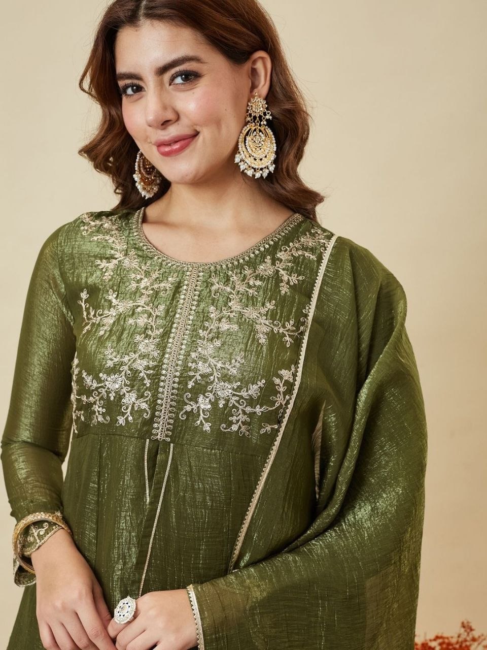 Party Wear Silk Embriodery Palazzo Set